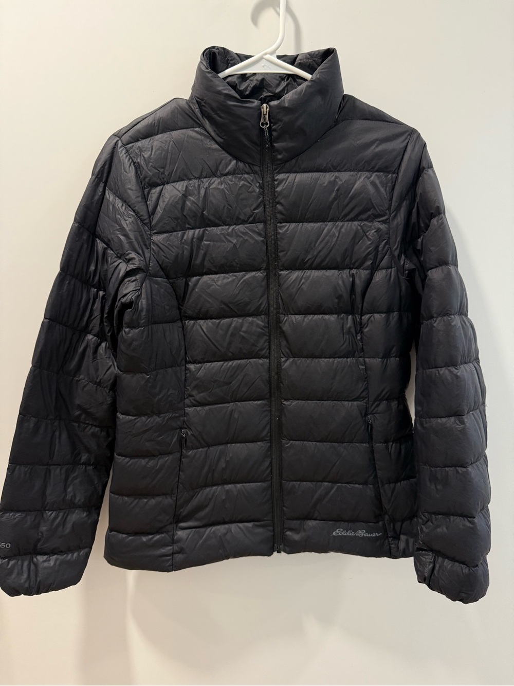 Eddie Bauer Black Packable Down Jacket - Women's